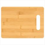 HST11800 Large Bamboo Cutting Board With Handle And Custom Imprint